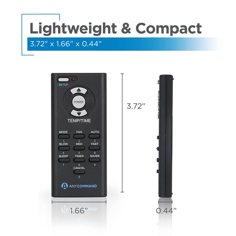 AnyCommand Universal Air Conditioner Remote Control, AC Remote for Over 60 Brands, Lightweight AC Remote Control Universal with Multiple Modes - Image 5